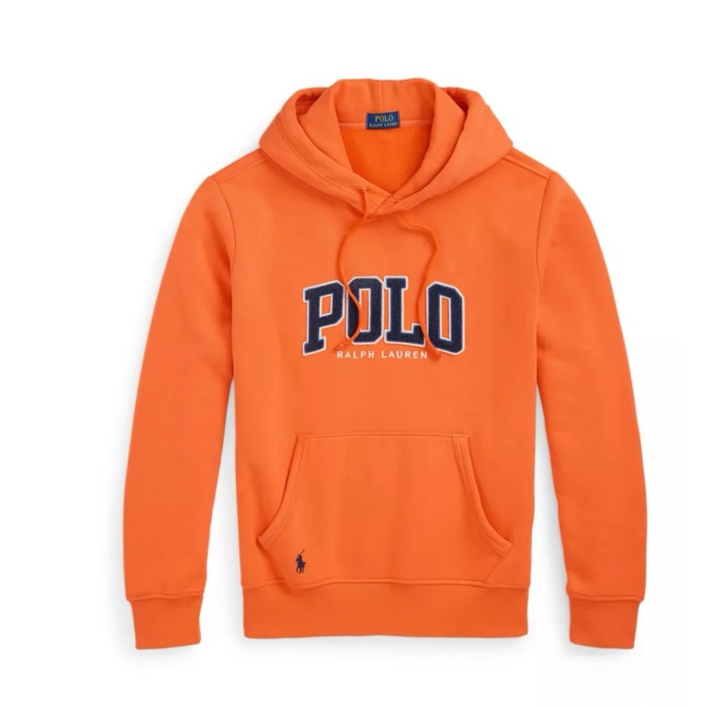 Polo by Ralph Lauren Men's Orange Hoodie